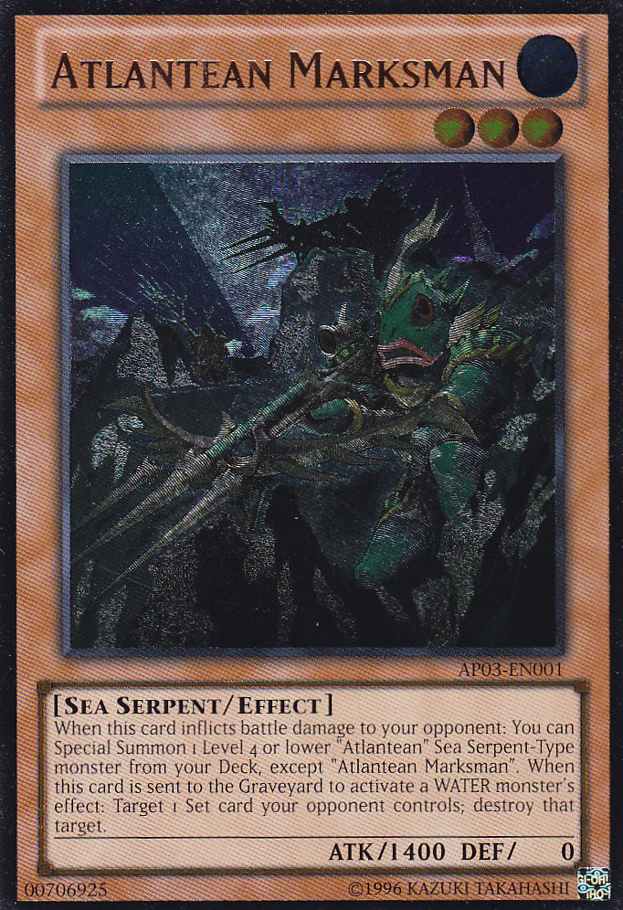 Atlantean Marksman [AP03-EN001] Ultimate Rare | Jomio and Rueliete's Cards and Comics