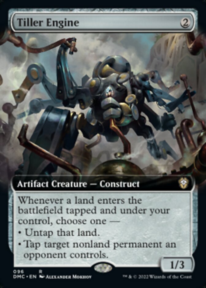 Tiller Engine (Extended Art) [Dominaria United Commander] | Jomio and Rueliete's Cards and Comics