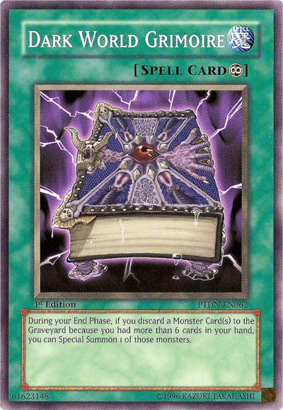 Dark World Grimoire [PTDN-EN062] Common | Jomio and Rueliete's Cards and Comics