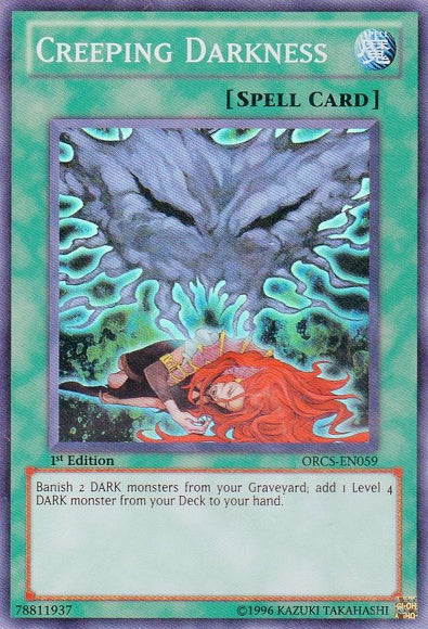 Creeping Darkness [ORCS-EN059] Super Rare | Jomio and Rueliete's Cards and Comics