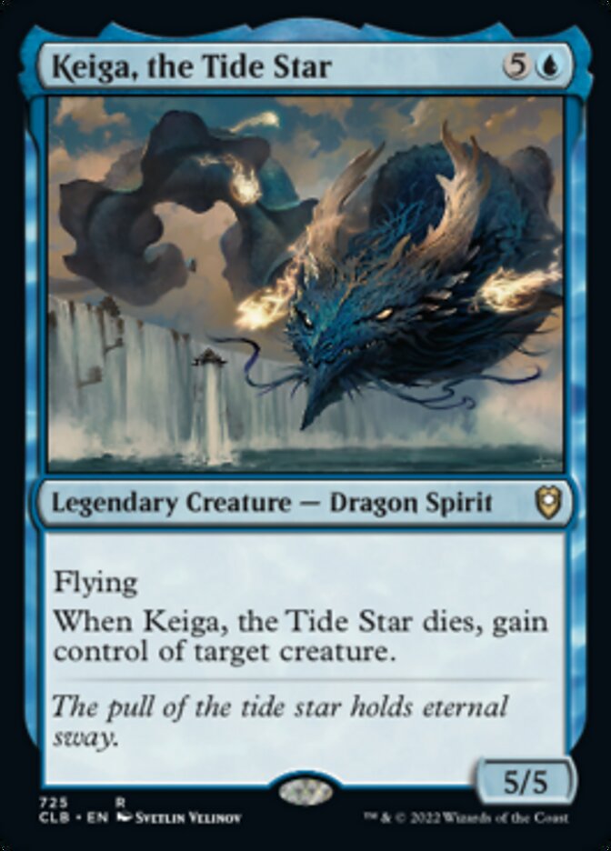 Keiga, the Tide Star [Commander Legends: Battle for Baldur's Gate] | Jomio and Rueliete's Cards and Comics