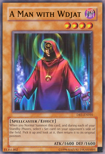 A Man with Wdjat [DR1-EN016] Common | Jomio and Rueliete's Cards and Comics