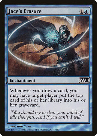 Jace's Erasure [Magic 2011] | Jomio and Rueliete's Cards and Comics