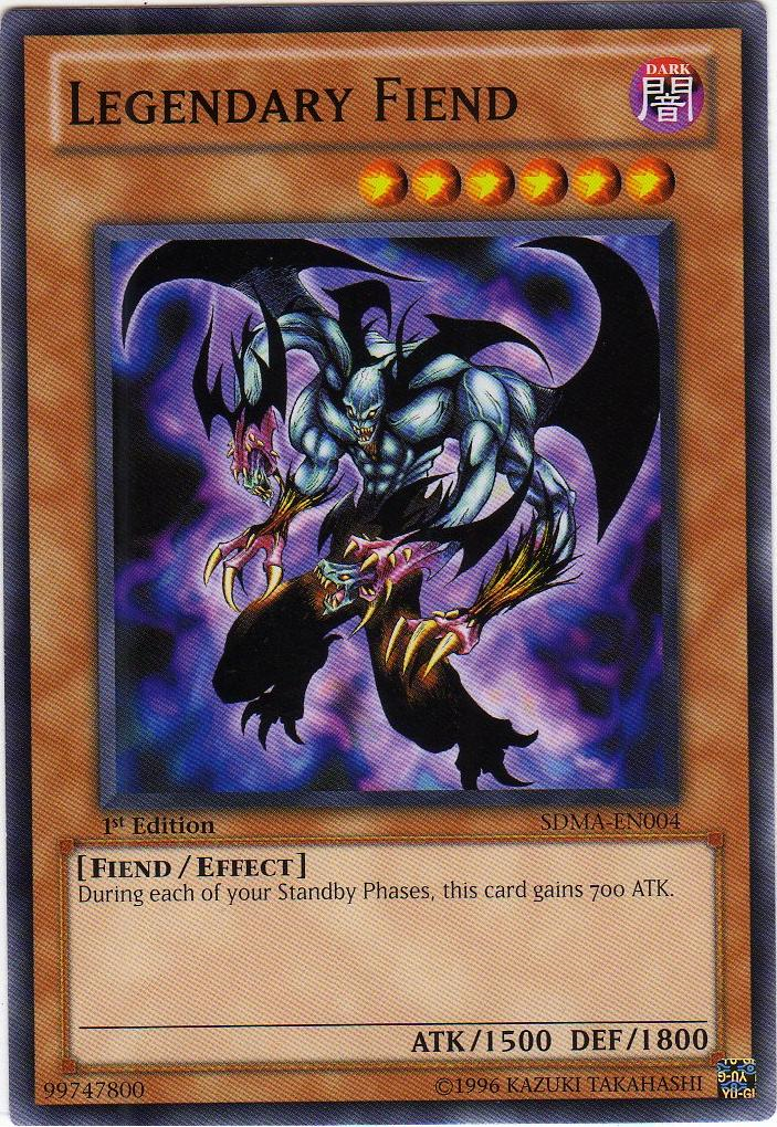Legendary Fiend [SDMA-EN004] Common | Jomio and Rueliete's Cards and Comics