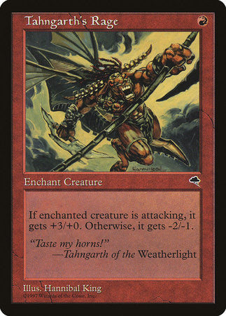 Tahngarth's Rage [Tempest] | Jomio and Rueliete's Cards and Comics