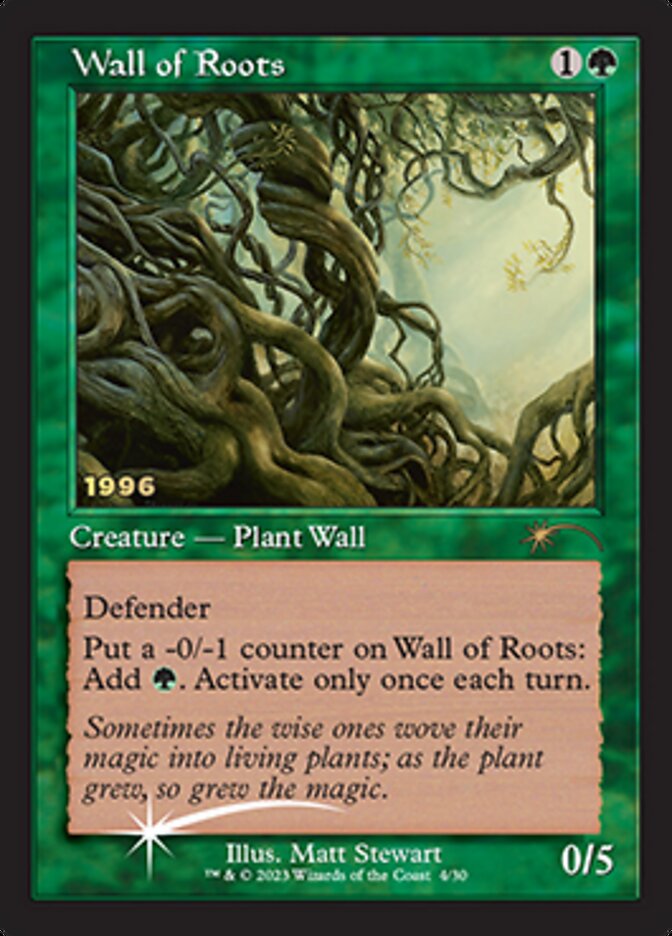 Wall of Roots [30th Anniversary Promos] | Jomio and Rueliete's Cards and Comics