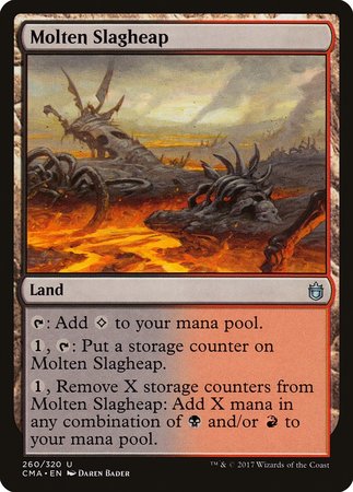 Molten Slagheap [Commander Anthology] | Jomio and Rueliete's Cards and Comics