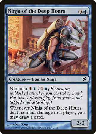 Ninja of the Deep Hours [Betrayers of Kamigawa] | Jomio and Rueliete's Cards and Comics