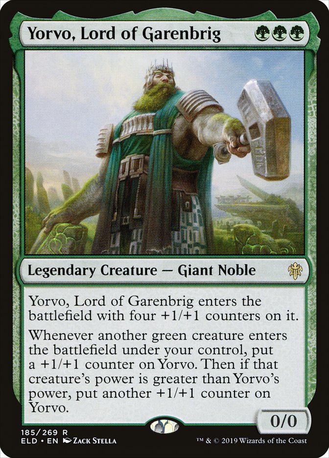 Yorvo, Lord of Garenbrig [Throne of Eldraine] | Jomio and Rueliete's Cards and Comics
