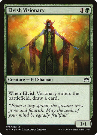 Elvish Visionary [Magic Origins] | Jomio and Rueliete's Cards and Comics