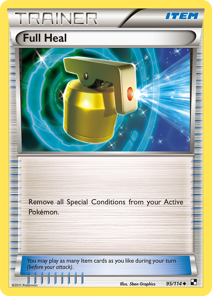 Full Heal (95/114) [Black & White: Base Set] | Jomio and Rueliete's Cards and Comics