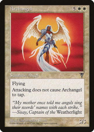 Archangel [Visions] | Jomio and Rueliete's Cards and Comics