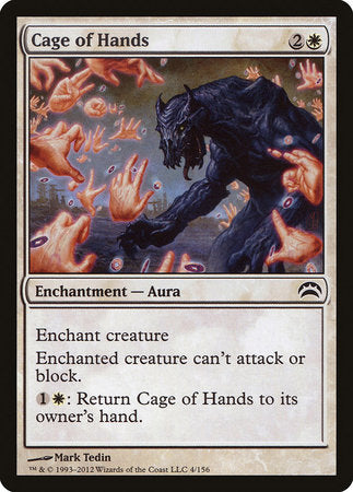 Cage of Hands [Planechase 2012] | Jomio and Rueliete's Cards and Comics