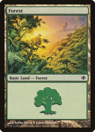 Forest (248) [Shards of Alara] | Jomio and Rueliete's Cards and Comics