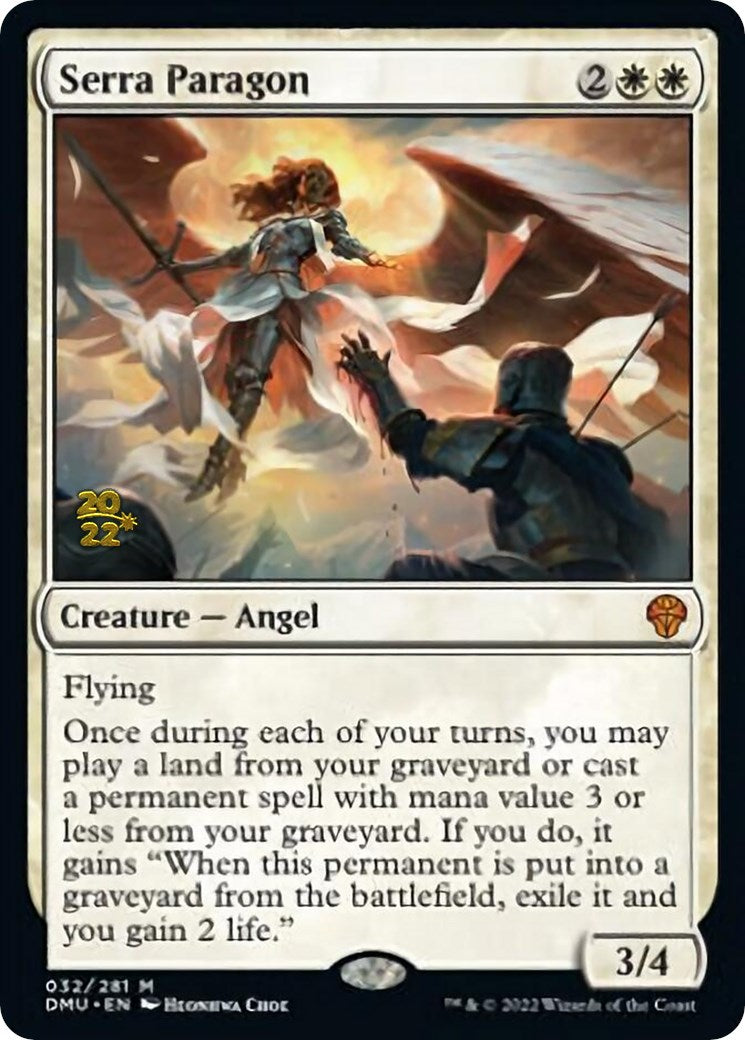 Serra Paragon [Dominaria United Prerelease Promos] | Jomio and Rueliete's Cards and Comics