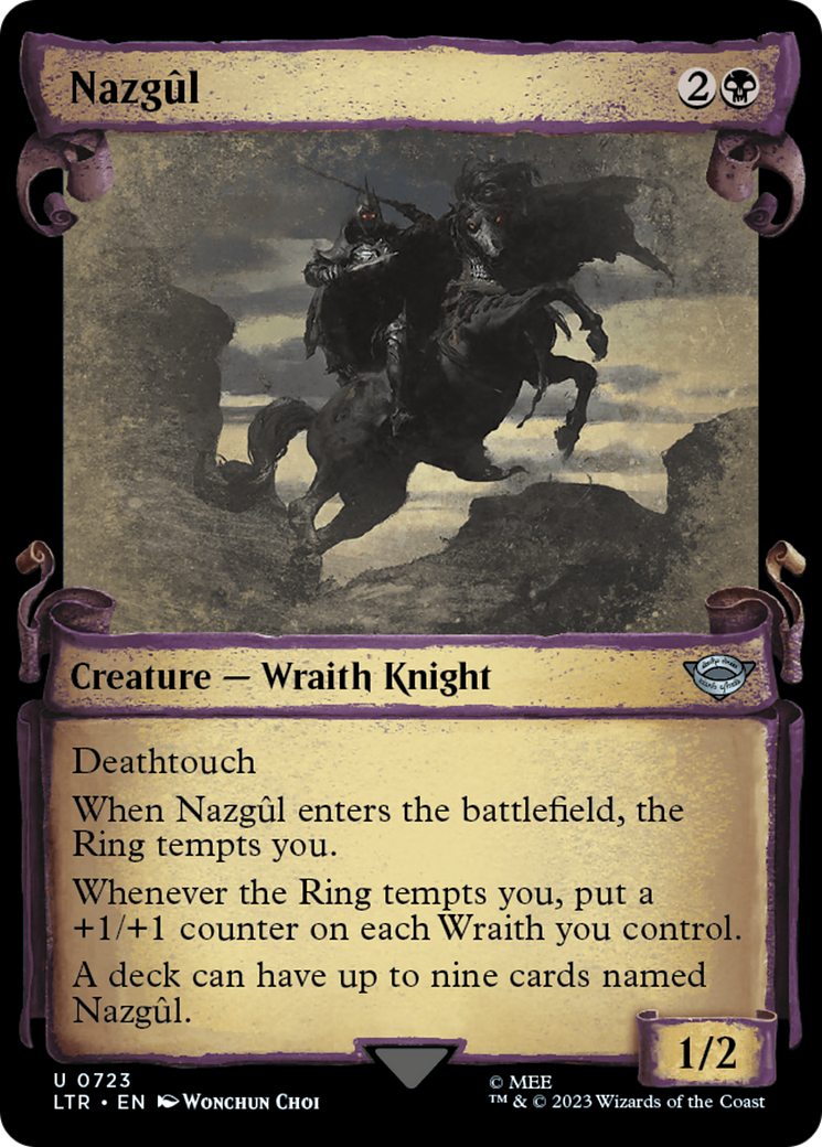 Nazgul (0723) [The Lord of the Rings: Tales of Middle-Earth Showcase Scrolls] | Jomio and Rueliete's Cards and Comics