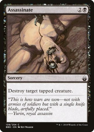 Assassinate [Battlebond] | Jomio and Rueliete's Cards and Comics