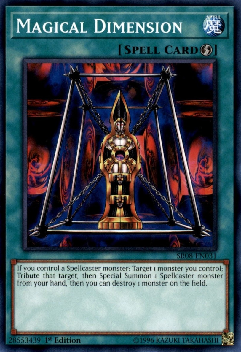 Magical Dimension [SR08-EN031] Common | Jomio and Rueliete's Cards and Comics