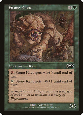 Stone Kavu [Planeshift] | Jomio and Rueliete's Cards and Comics