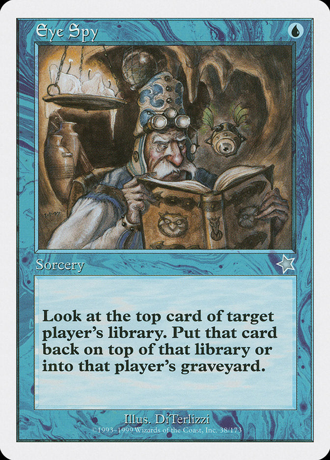 Eye Spy [Starter 1999] | Jomio and Rueliete's Cards and Comics