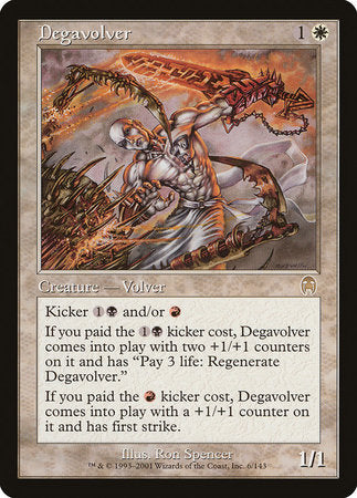 Degavolver [Apocalypse] | Jomio and Rueliete's Cards and Comics