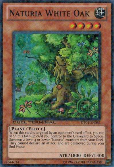 Naturia White Oak [DT04-EN081] Super Rare | Jomio and Rueliete's Cards and Comics