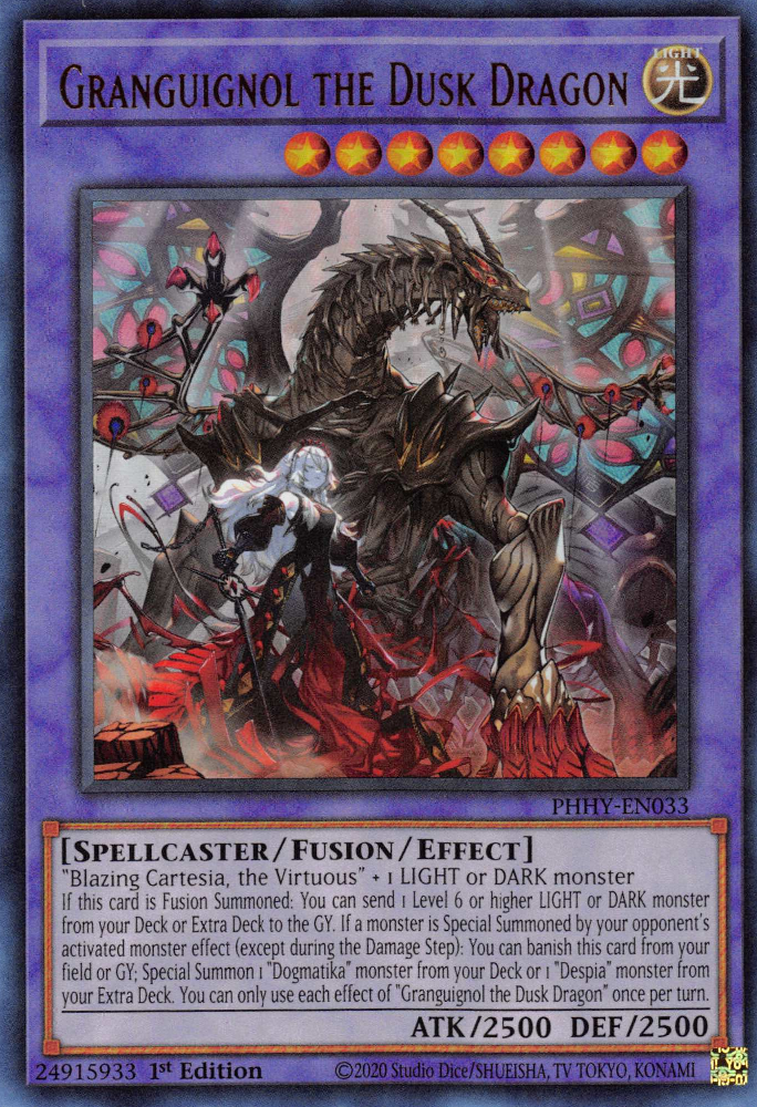 Granguignol the Dusk Dragon [PHHY-EN033] Ultra Rare | Jomio and Rueliete's Cards and Comics