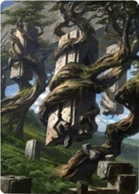 Forest 2 Art Card [Zendikar Rising Art Series] | Jomio and Rueliete's Cards and Comics