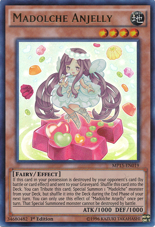 Madolche Anjelly [MP15-EN019] Ultra Rare | Jomio and Rueliete's Cards and Comics