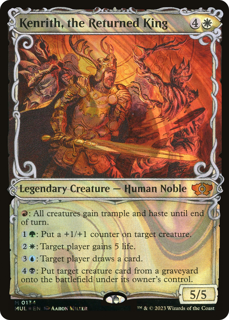 Kenrith, the Returned King (Halo Foil) [Multiverse Legends] | Jomio and Rueliete's Cards and Comics