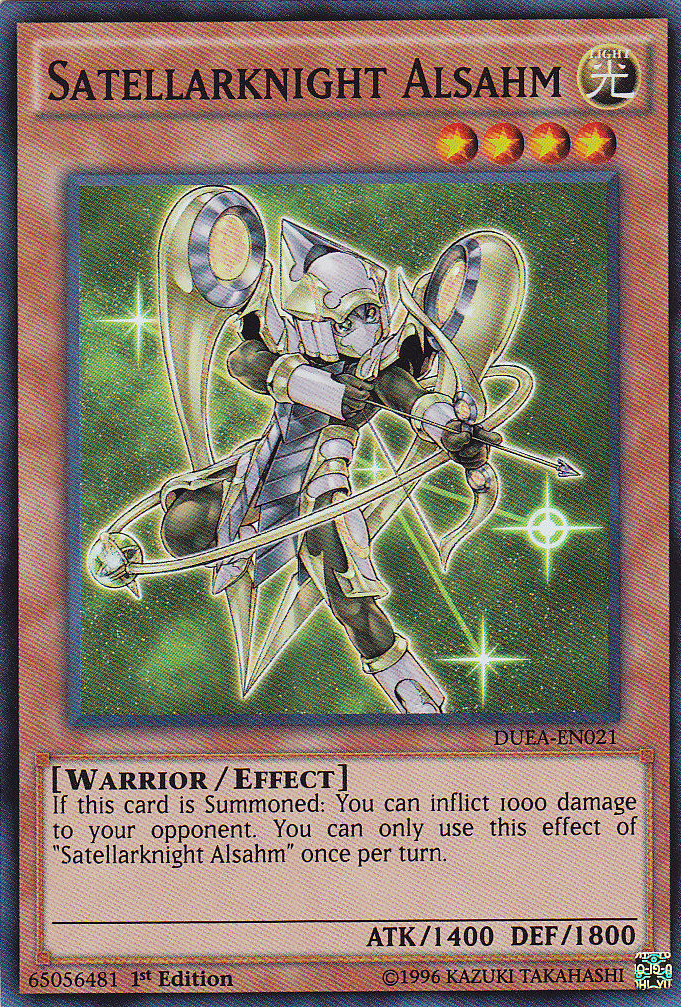 Satellarknight Alsahm [DUEA-EN021] Super Rare | Jomio and Rueliete's Cards and Comics