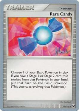 Rare Candy (102/106) (Empotech - Dylan Lefavour) [World Championships 2008] | Jomio and Rueliete's Cards and Comics