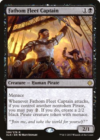 Fathom Fleet Captain [Ixalan] | Jomio and Rueliete's Cards and Comics