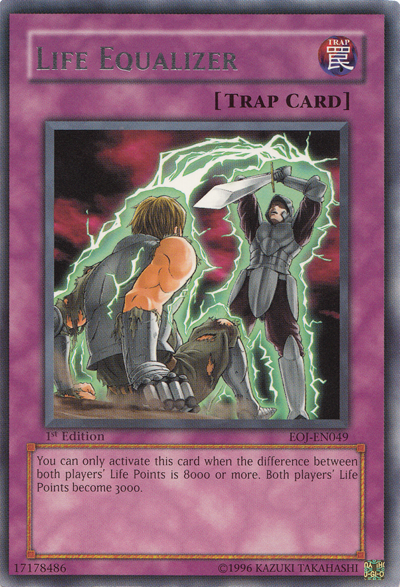 Life Equalizer [EOJ-EN049] Rare | Jomio and Rueliete's Cards and Comics