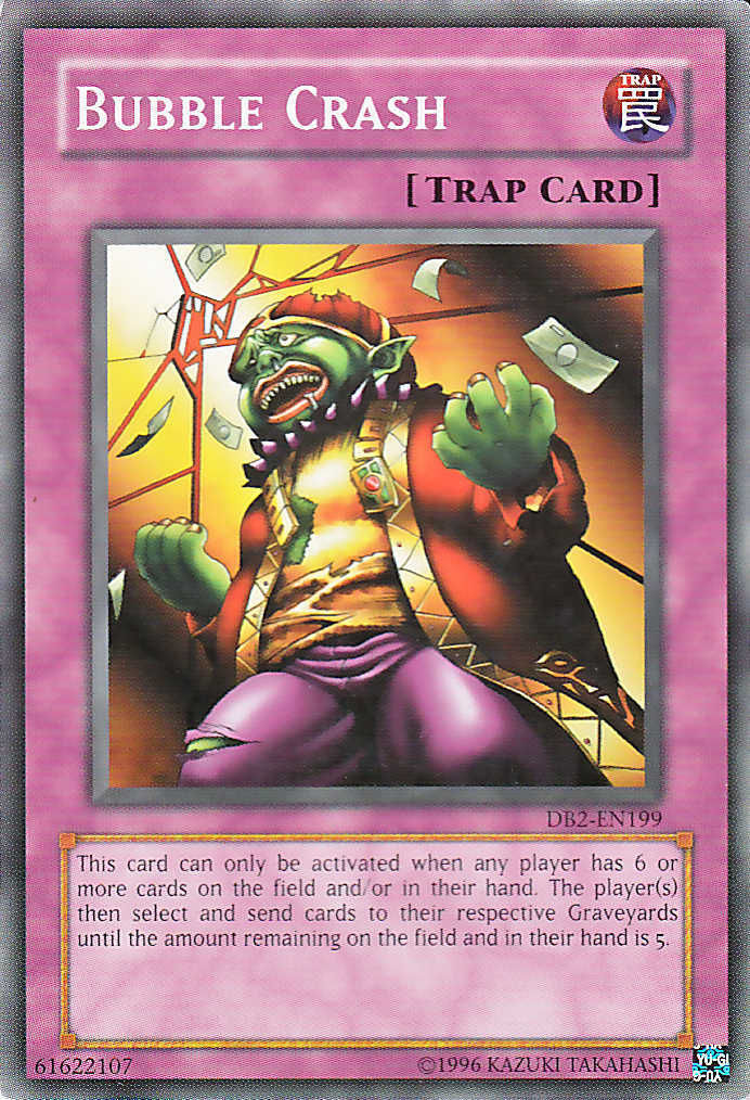 Bubble Crash [DB2-EN199] Common | Jomio and Rueliete's Cards and Comics