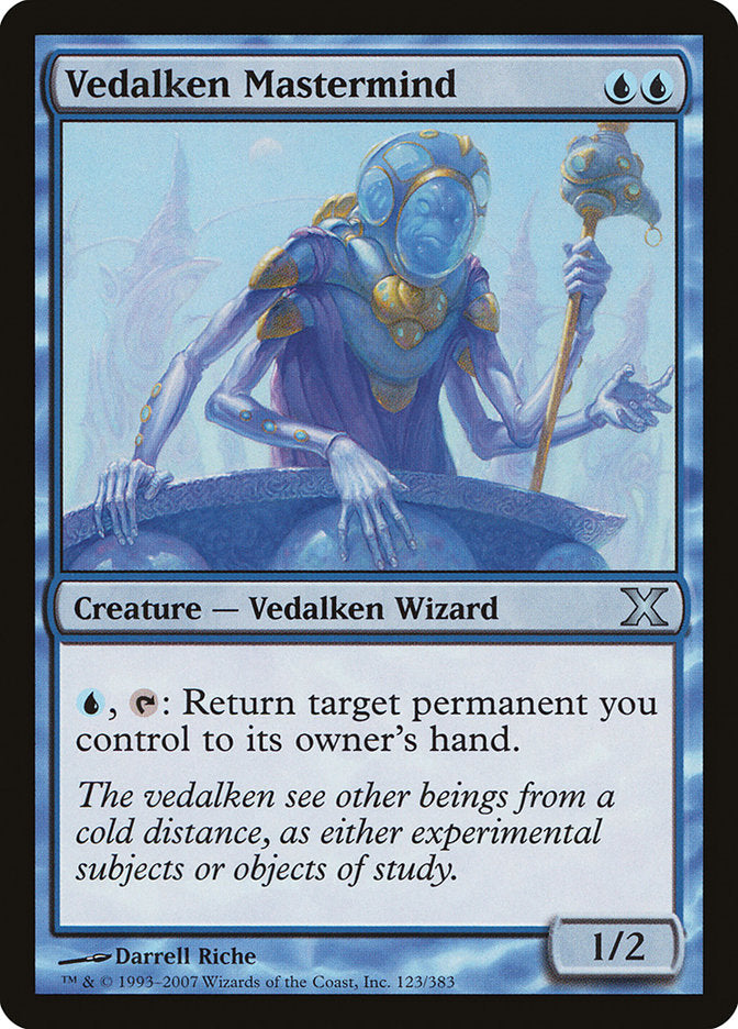 Vedalken Mastermind [Tenth Edition] | Jomio and Rueliete's Cards and Comics