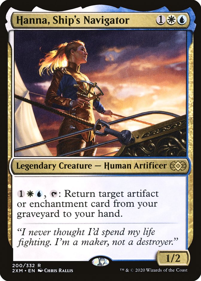 Hanna, Ship's Navigator [Double Masters] | Jomio and Rueliete's Cards and Comics