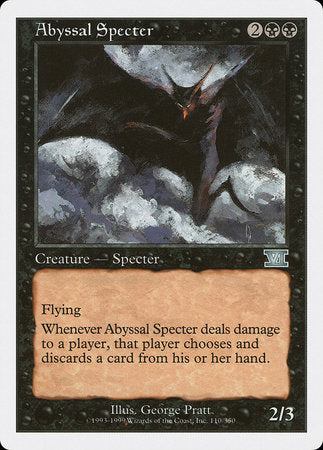 Abyssal Specter [Classic Sixth Edition] | Jomio and Rueliete's Cards and Comics