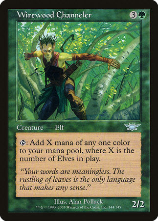 Wirewood Channeler [Legions] | Jomio and Rueliete's Cards and Comics