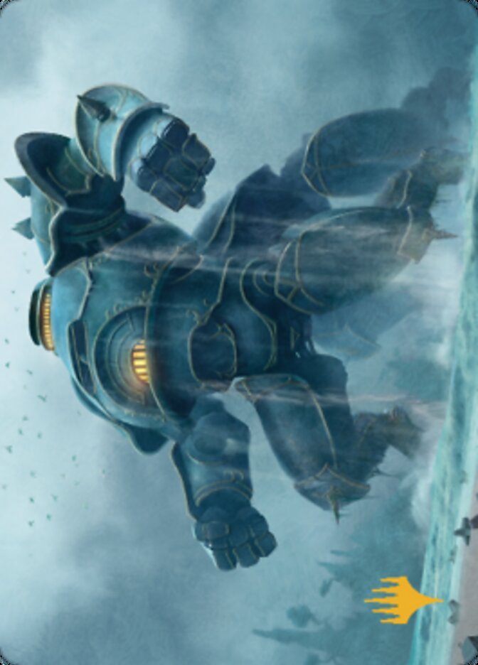 Depth Charge Colossus Art Card (Gold-Stamped Planeswalker Symbol) [The Brothers' War Art Series] | Jomio and Rueliete's Cards and Comics