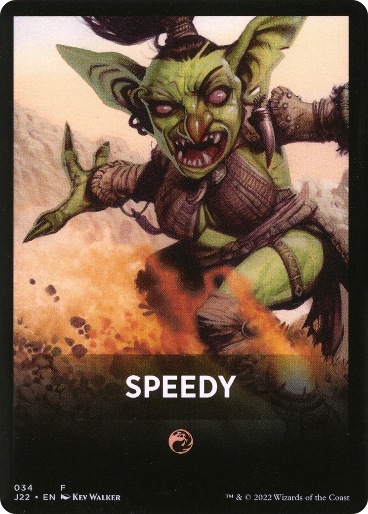 Speedy Theme Card [Jumpstart 2022 Front Cards] | Jomio and Rueliete's Cards and Comics