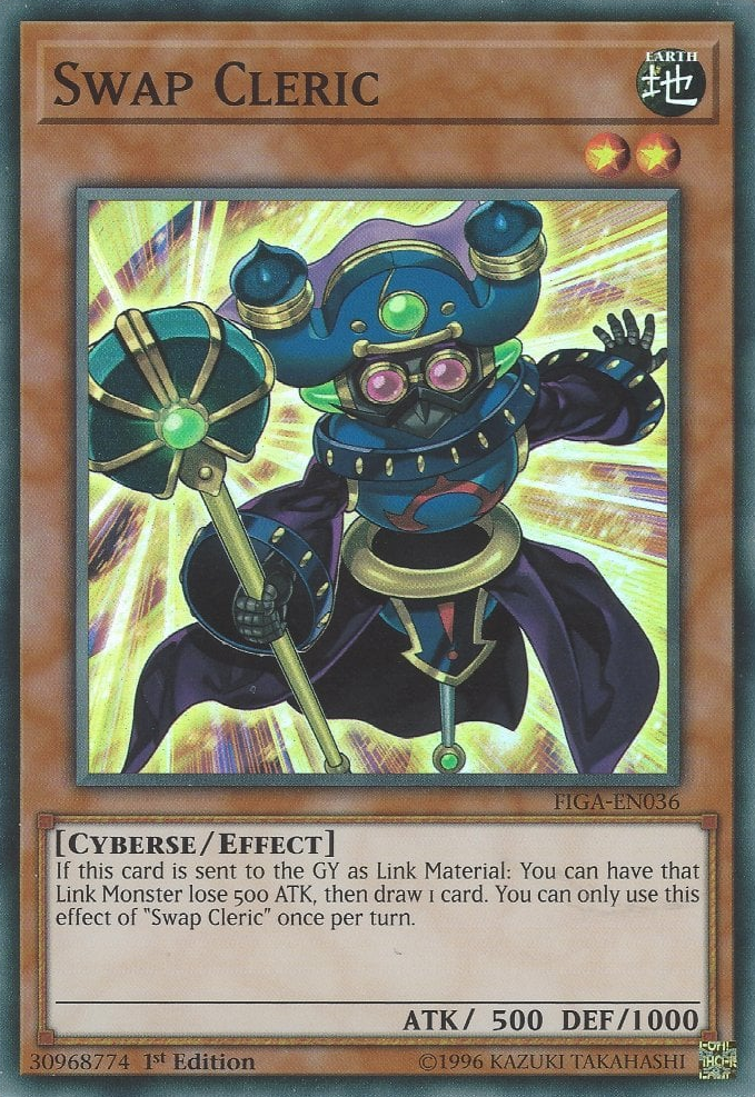 Swap Cleric [FIGA-EN036] Super Rare | Jomio and Rueliete's Cards and Comics