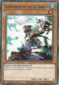 Cryomancer of the Ice Barrier [SDFC-EN007] Common | Jomio and Rueliete's Cards and Comics