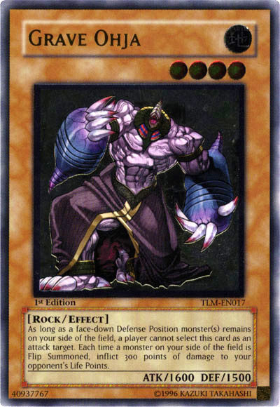 Grave Ohja [TLM-EN017] Ultimate Rare | Jomio and Rueliete's Cards and Comics