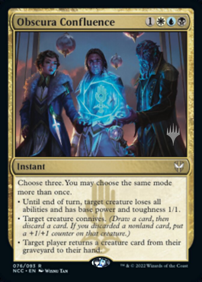 Obscura Confluence (Promo Pack) [Streets of New Capenna Commander Promos] | Jomio and Rueliete's Cards and Comics