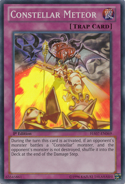 Constellar Meteor [HA07-EN069] Super Rare | Jomio and Rueliete's Cards and Comics