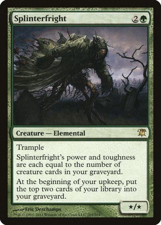 Splinterfright [Innistrad] | Jomio and Rueliete's Cards and Comics