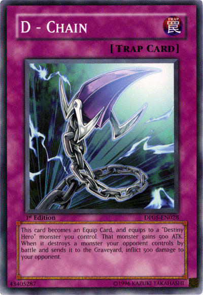 D - Chain [DP05-EN028] Common | Jomio and Rueliete's Cards and Comics