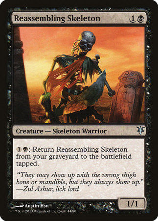 Reassembling Skeleton [Duel Decks: Sorin vs. Tibalt] | Jomio and Rueliete's Cards and Comics