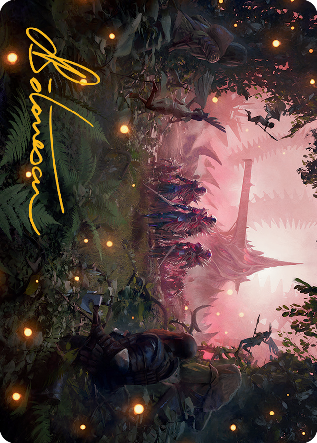 Invasion of Eldraine Art Card (Gold-Stamped Signature) [March of the Machine Art Series] | Jomio and Rueliete's Cards and Comics